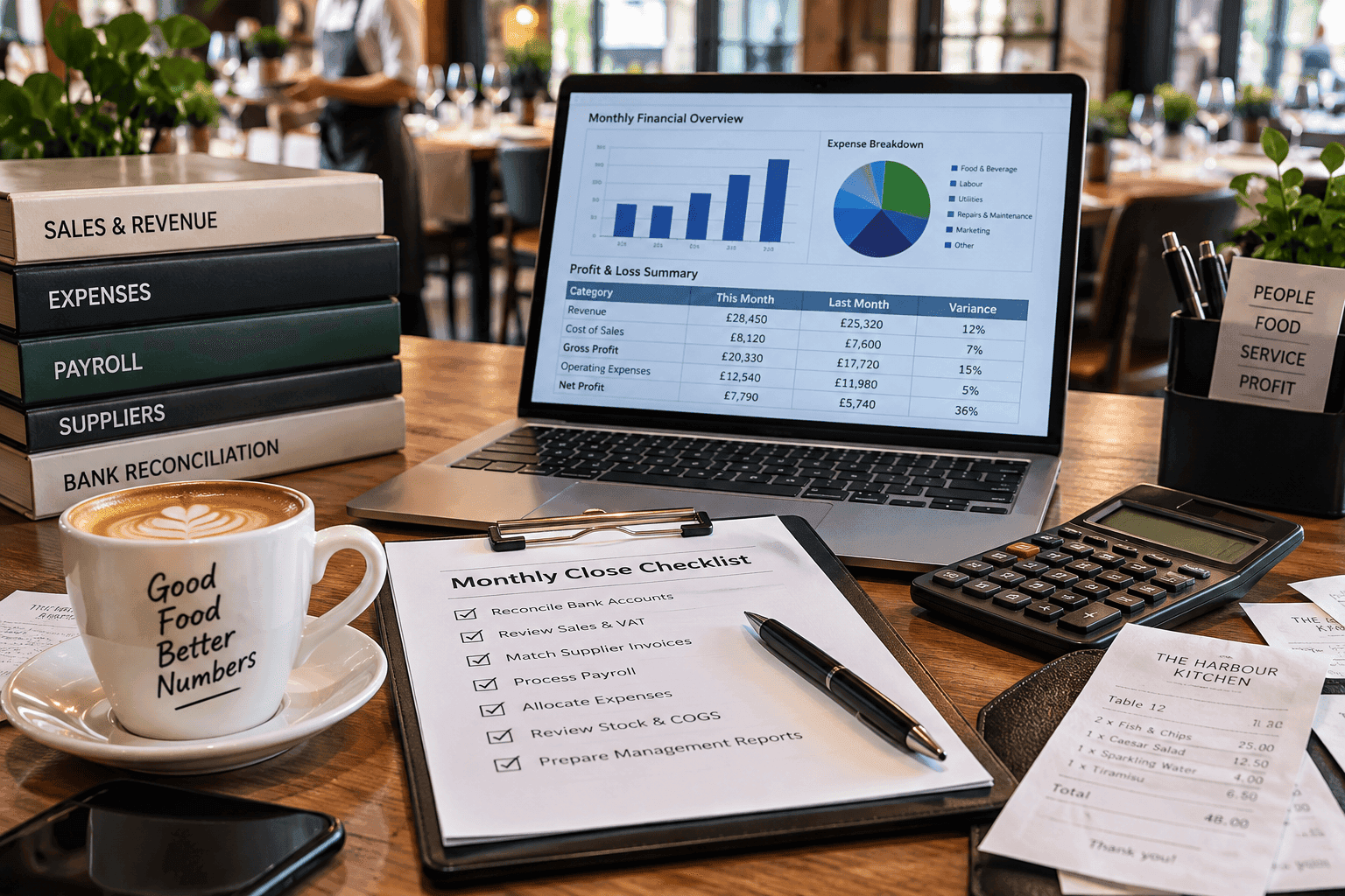 Hospitality Bookkeeping: The Monthly Close, Step by Step