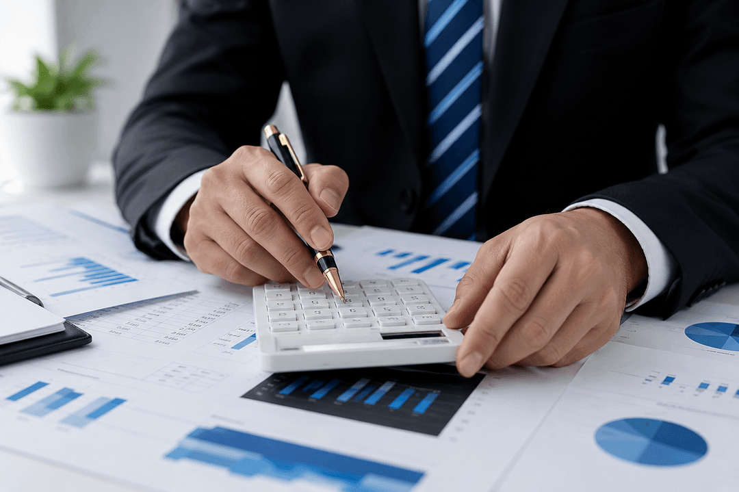 UK tax professional reviewing self assessment returns