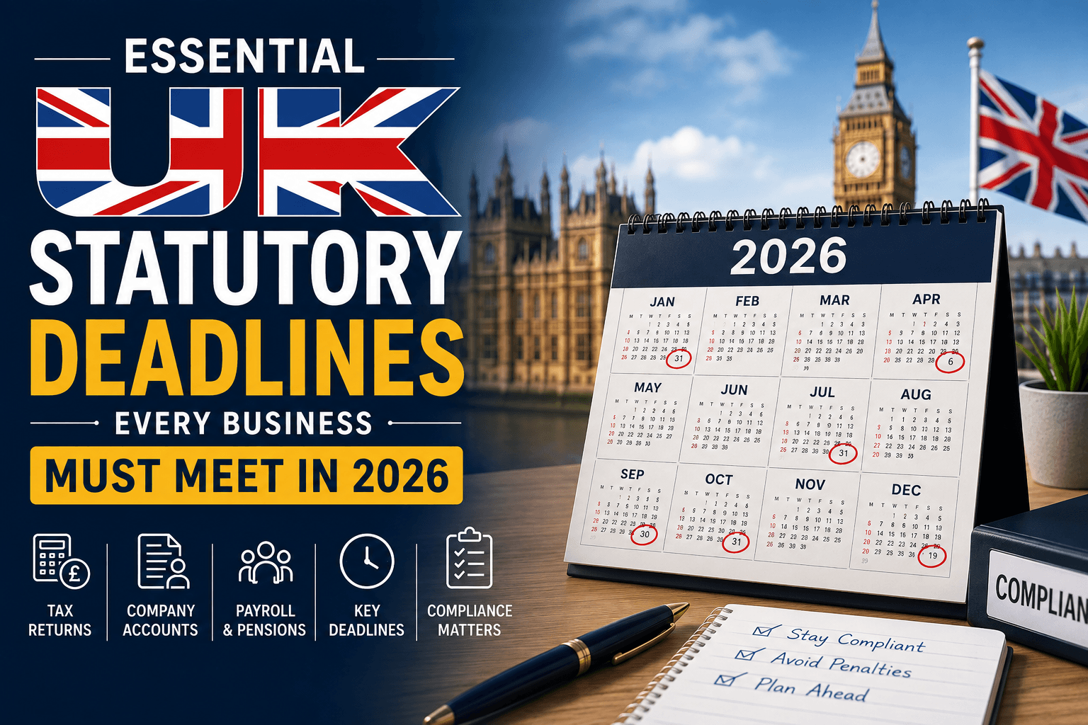 UK Statutory Deadlines