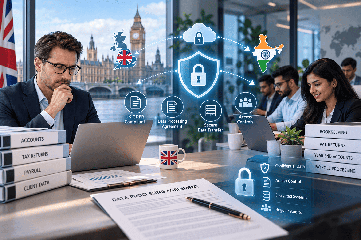 Client Data Security When You Outsource Accounting Work From the UK