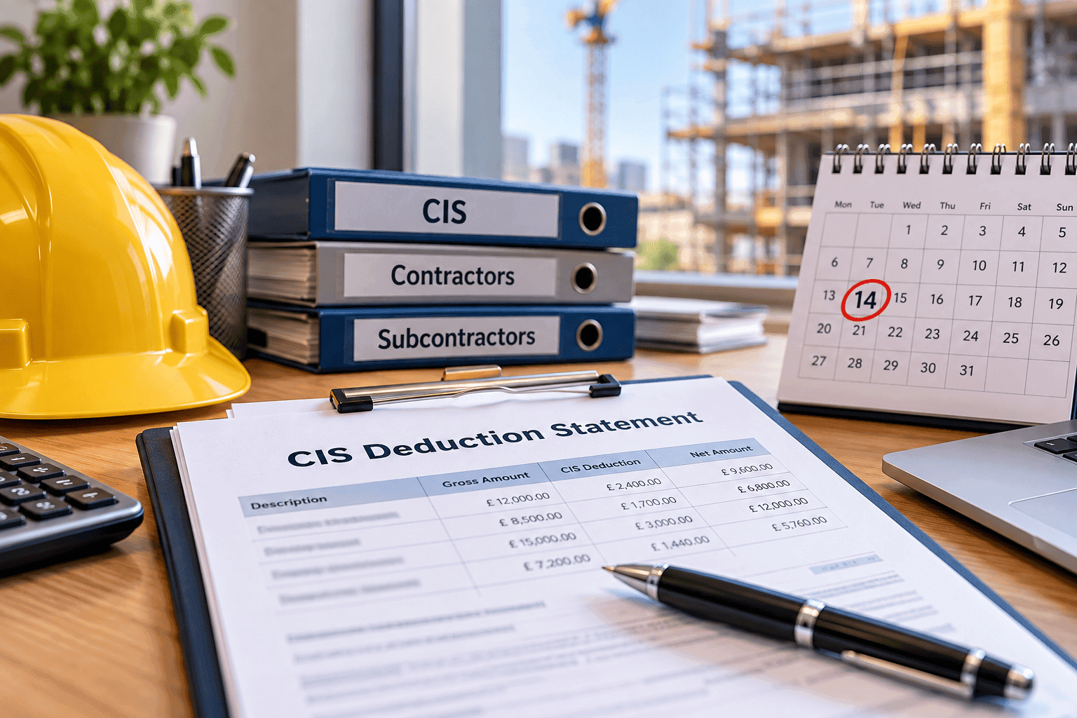 CIS deduction statements